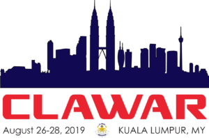 Clawar 2019 logo for listing open access proceedings