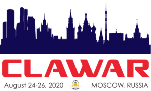Clawar 2020 logo for listing open access proceedings